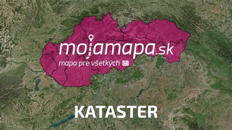 kataster sr mapa.